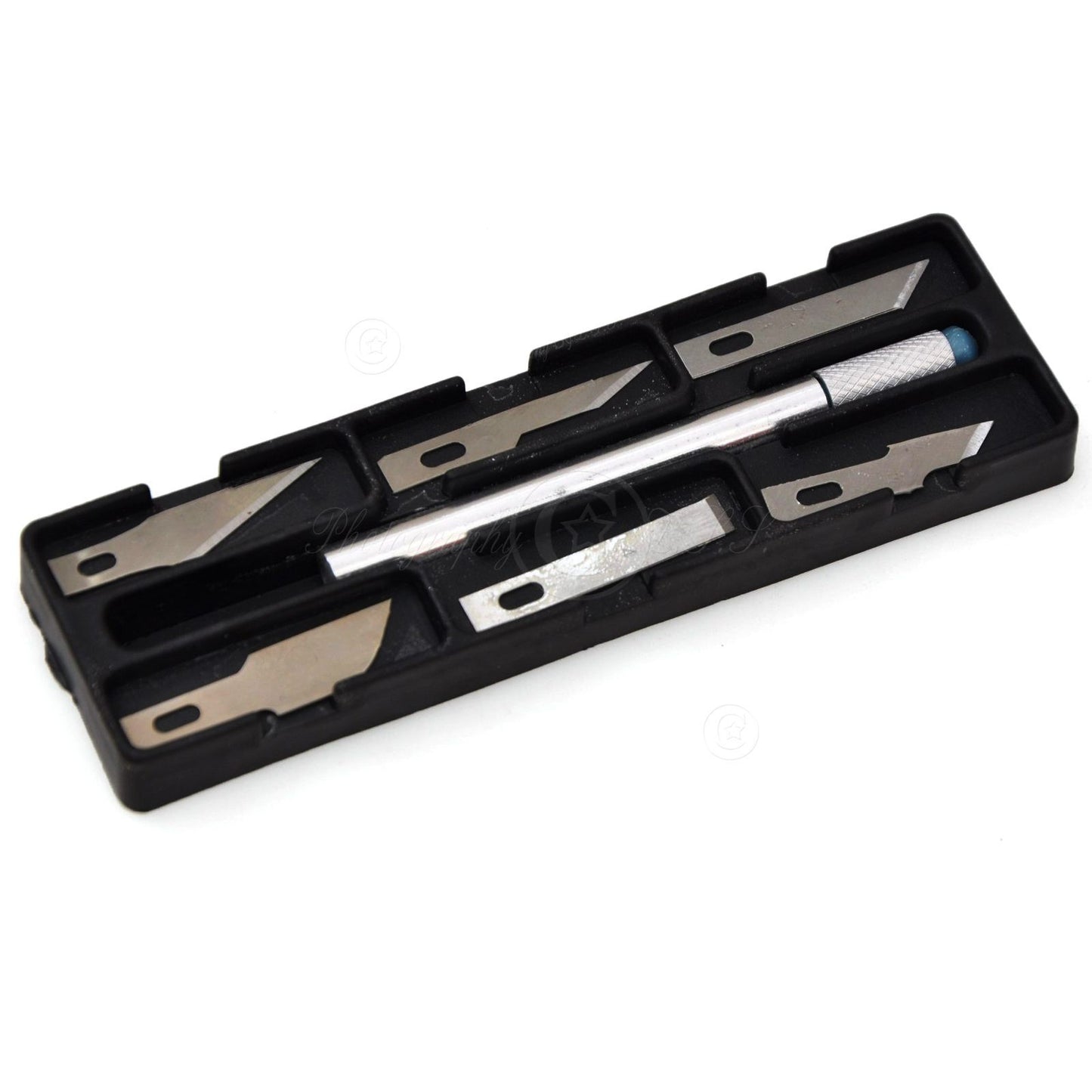 7in1 Circuit Board Cutting Paper Carving Knife DIY Blade Vintage Gouge Tool Kit