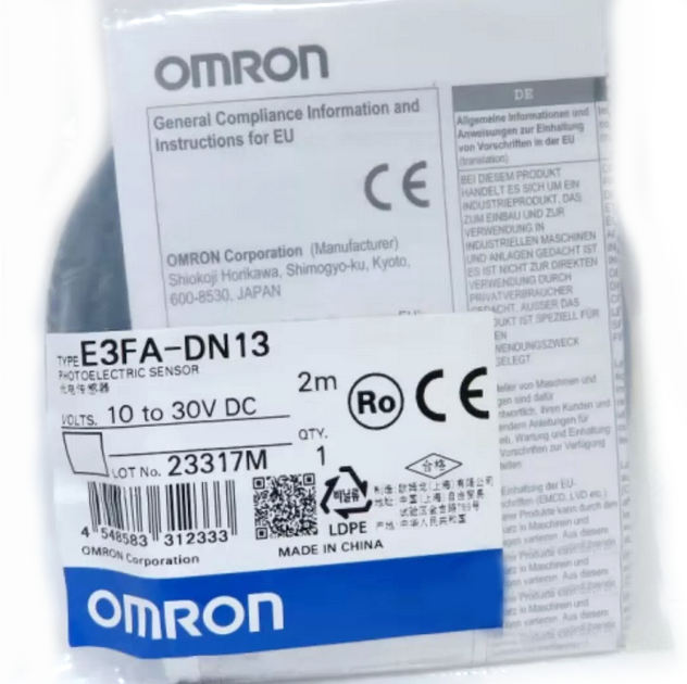 Omron PLC Unit E3FA-DN11 E3FA-DN12 E3FA-DN13 E3FA-DP11 E3FA-DP12 E3FA-DP13