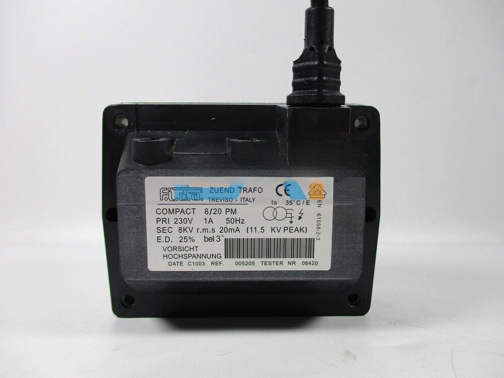 COMPACT 8/20 PM FIDA Ignition transformer For burner