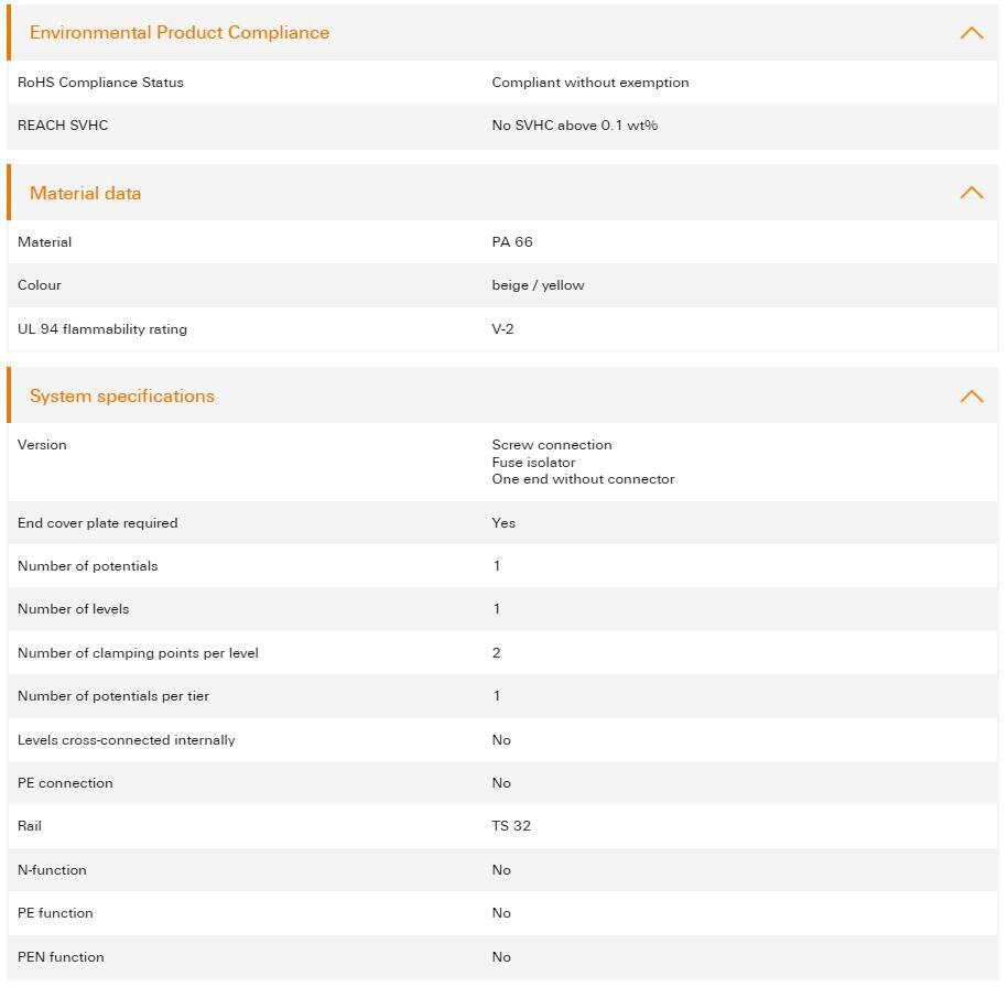 10pcs WEIDMULLER ASK 1 0376760000 Fuse Terminal 2 Connections Beige-yellow