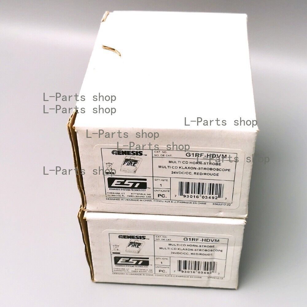 EST G1RF-HDVM MULTI CD HORN-STROBE FIRE ALARM FREE Fast delivery