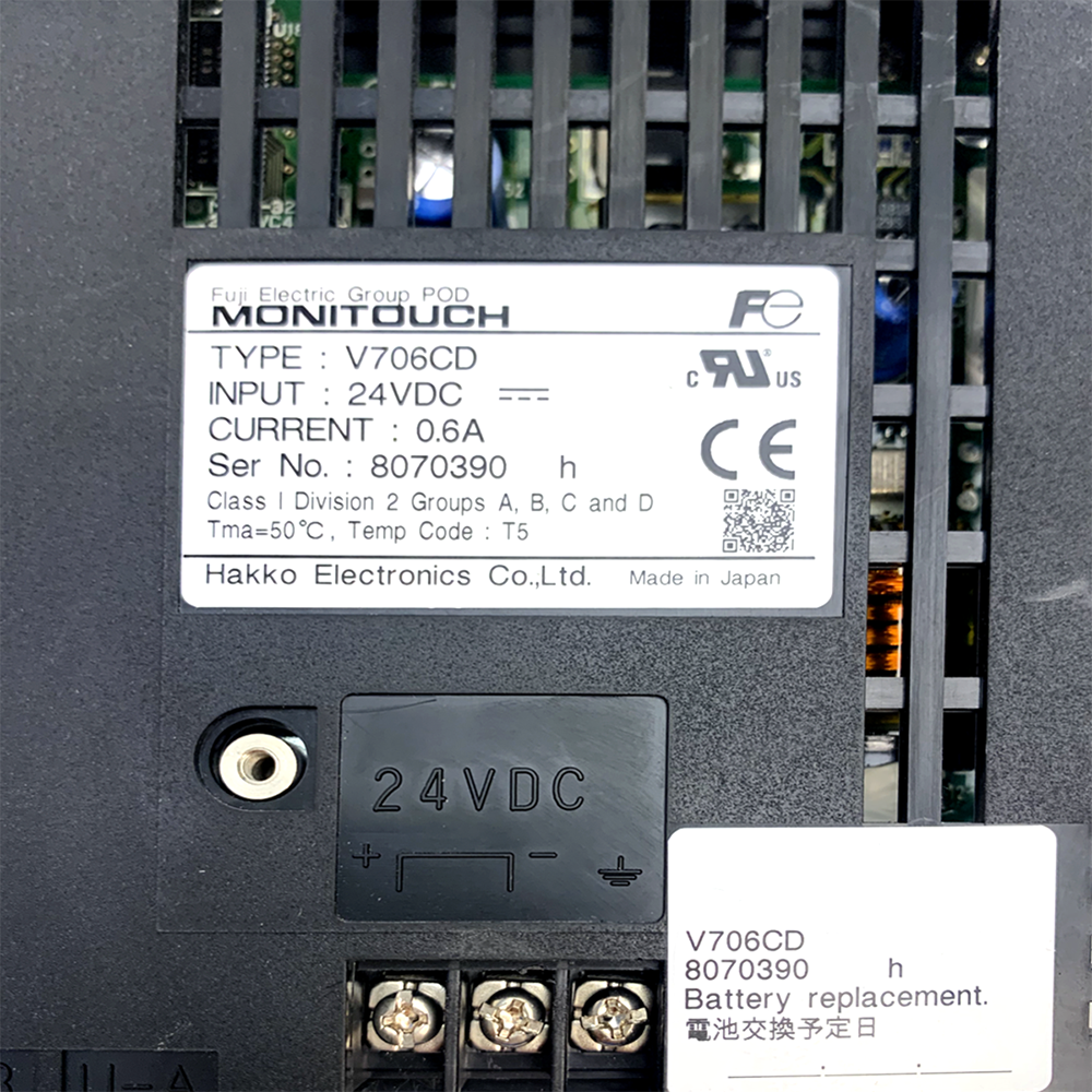 1PCS  FUJI V706CD Unit PLC Controls Processors Module