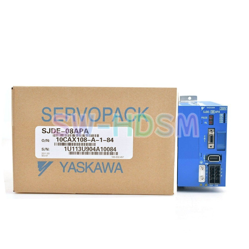 1PCS   YASKAWA SJDE-08APA Servo Drive Freight Free