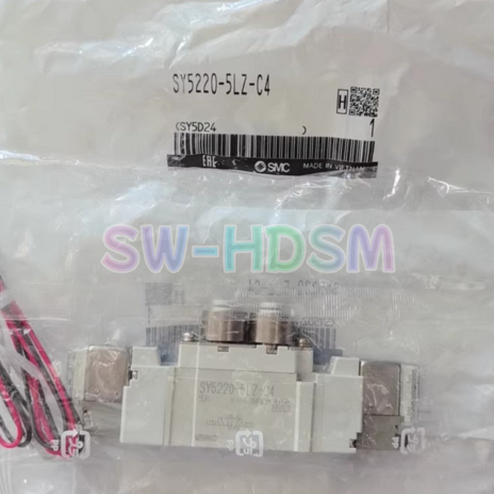 1PCS  FOR SMC Solenoid Valve SY5220-5LZ-C4 Freight Free