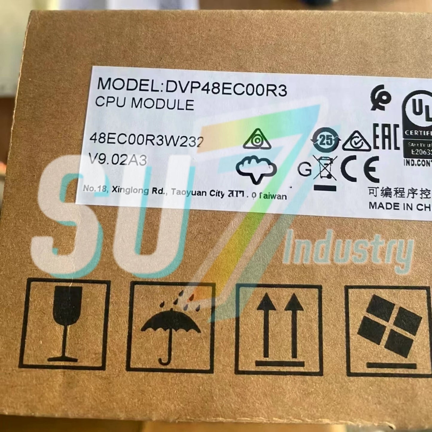 Delta DVP48EC00R3 PLC Module# 1pcs    In Box