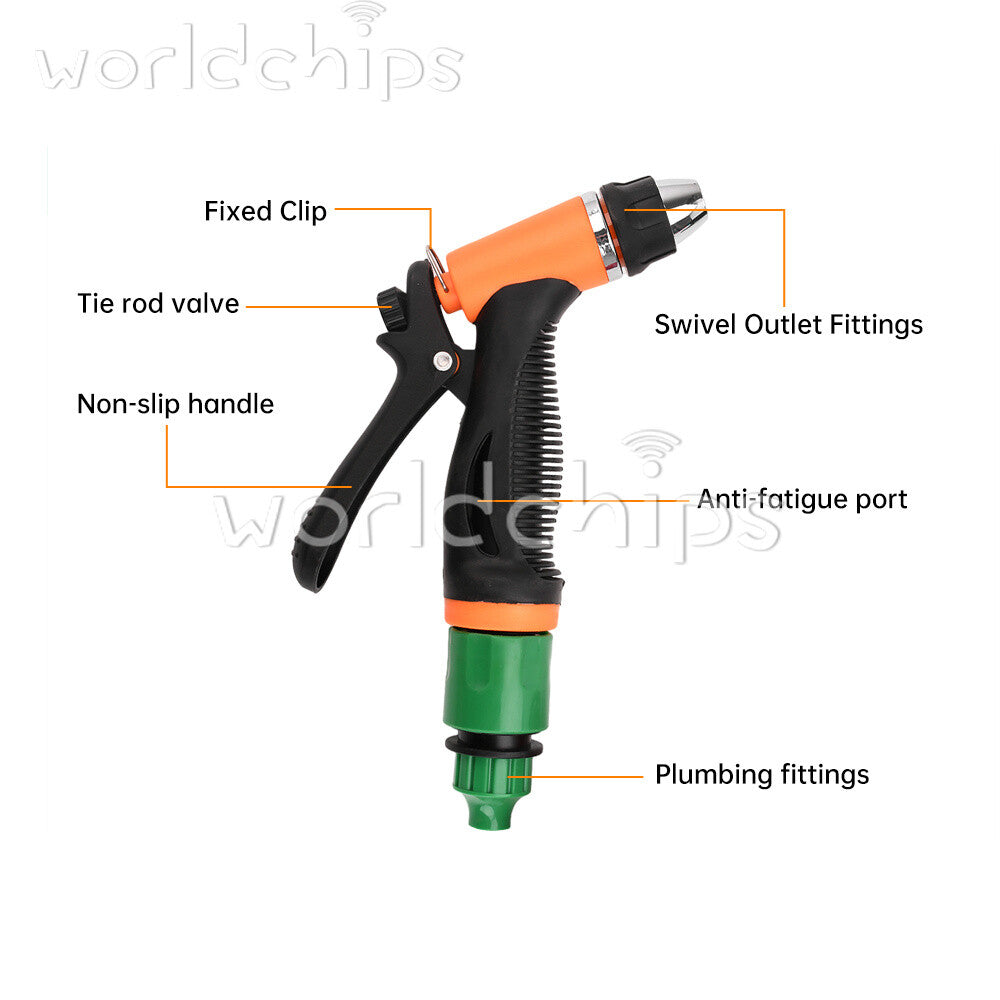DC12V Self-Priming Portable High Pressure Car Washer Water Pump Kit Adjustable