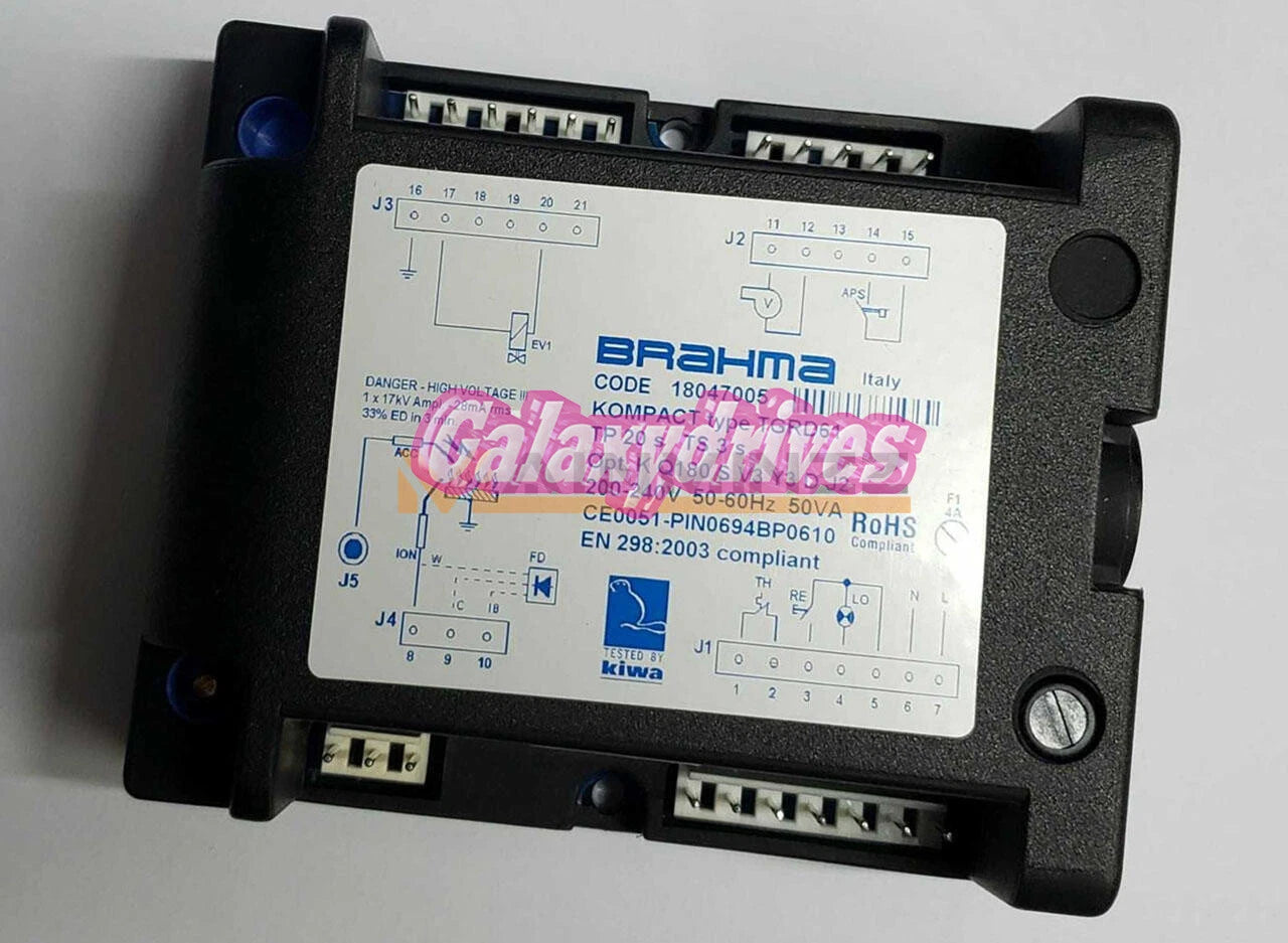 BRAHMA TGRD61 Control Box Combustion Program for Burner Controller (1Pcs) #P