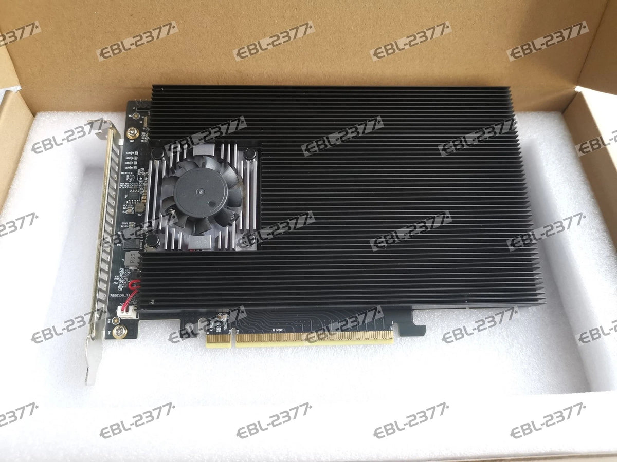 PCIe 3.0 X16 PLX8747 to 4 Port M.2 NVMe SSD Adapter Expansion Card Mkey Nvme