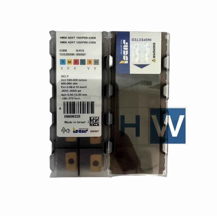 10PCS/box  CNC Blade HM90ADKT1505PDR IC808