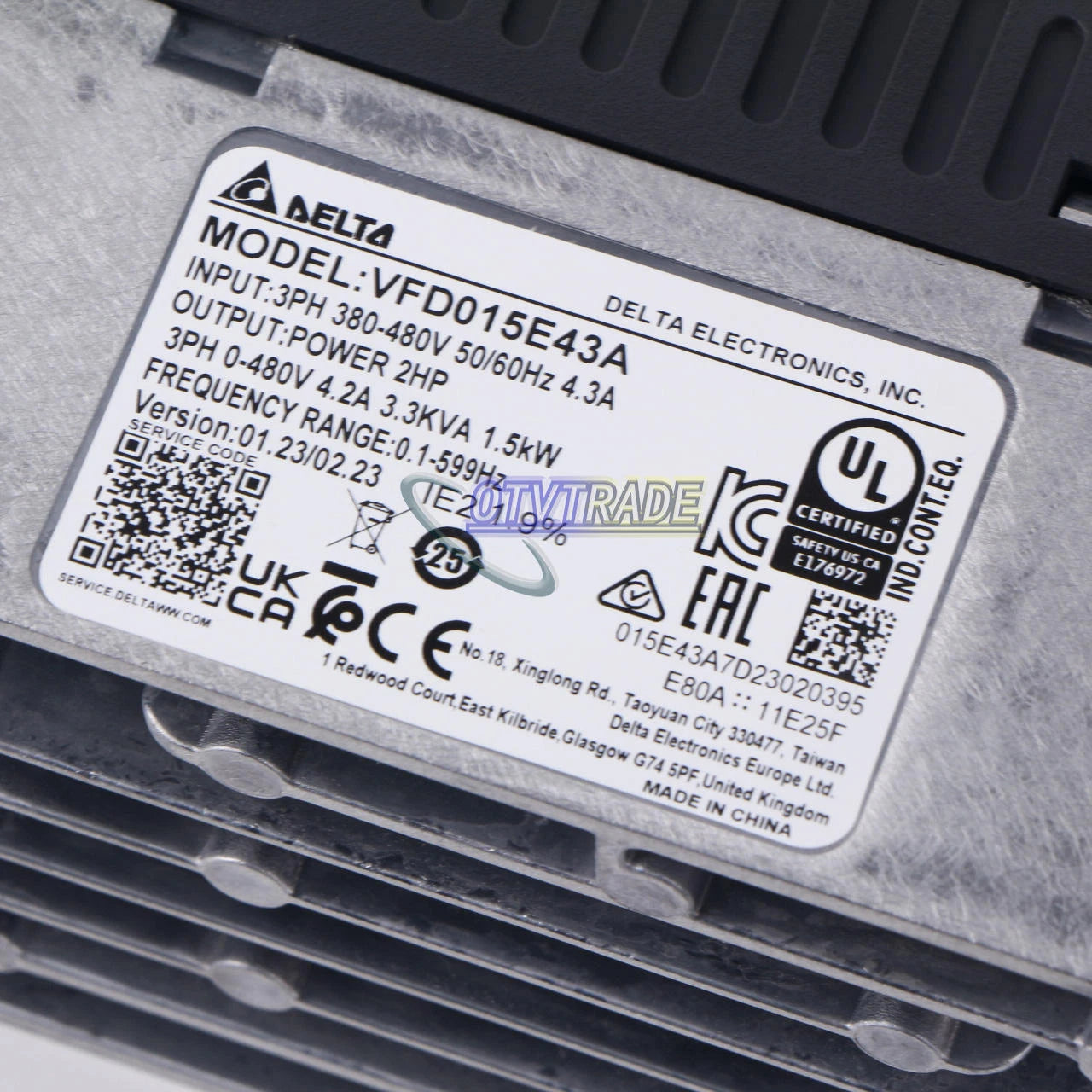 ONE Delta VFD015E43A Inverter  # #P