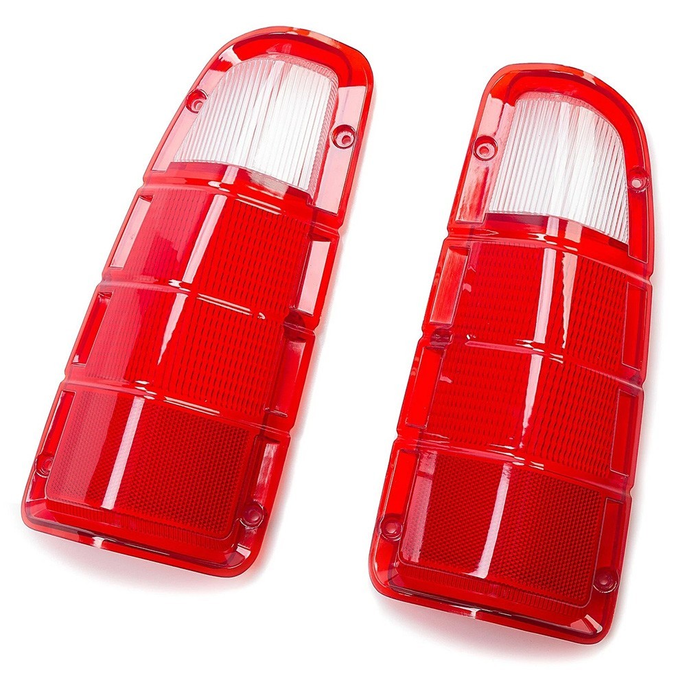 Set of Tail Light Lens LH RH for Dodge Truck and Power Wagon 1972 1980