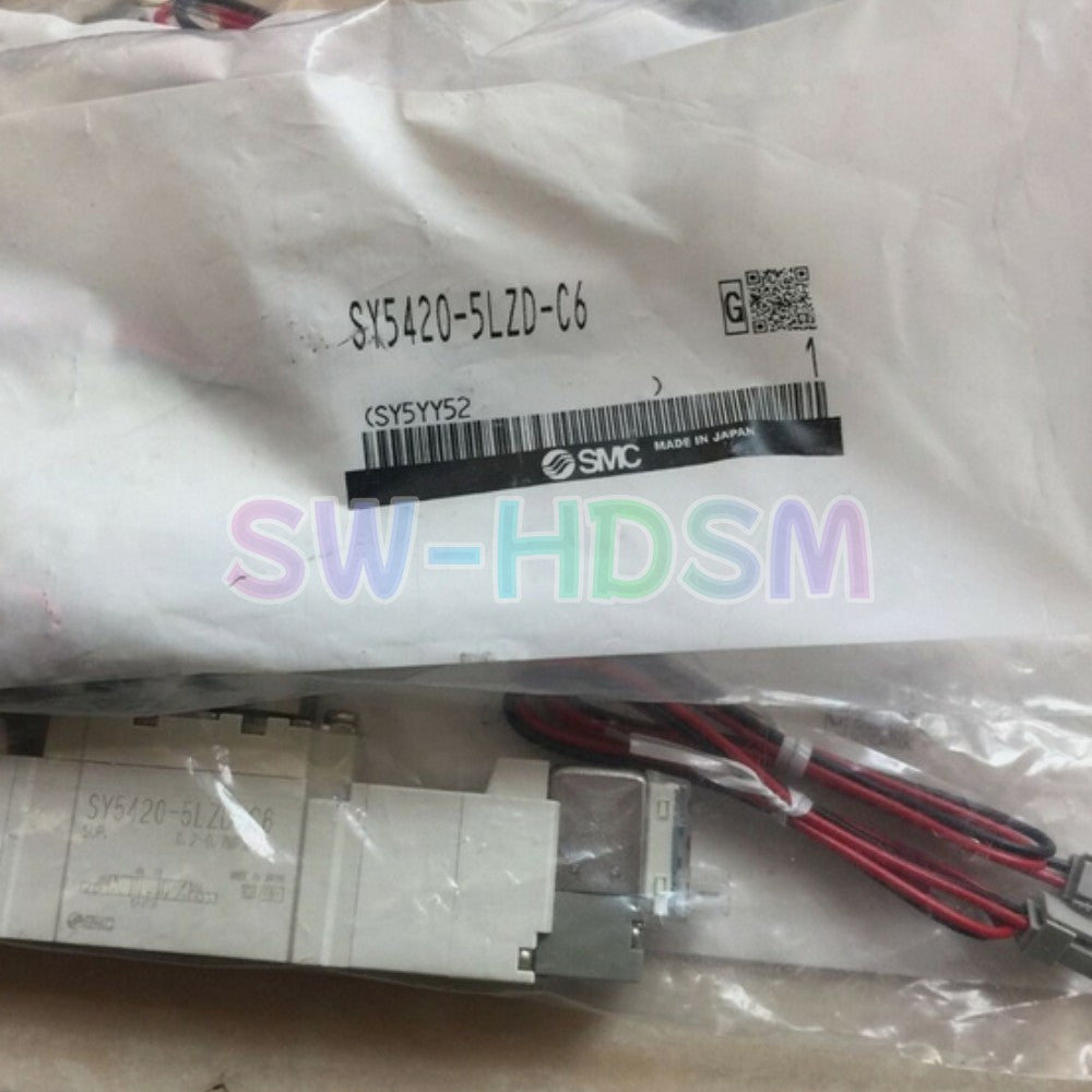 1PCS  FOR SMC Solenoid Valve SY5420-5LZD-C6 Freight Free
