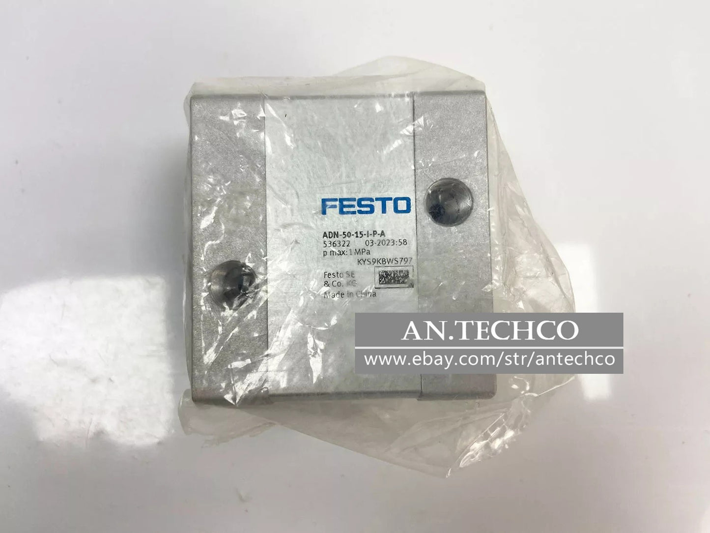 1pcs For Festo ADN-50-15-I-P-A 536322 Compact Cylinder