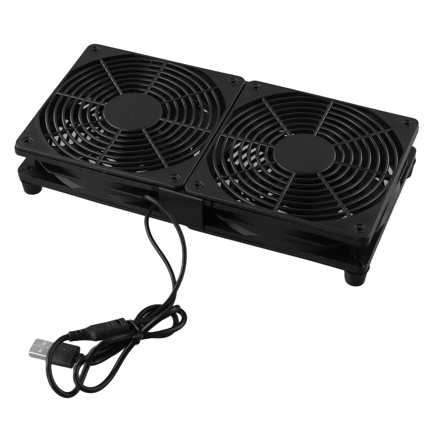 Double Ball Bearing USB Fan 120mm 5V Powered PC Fan for AV Receivers Cabinets