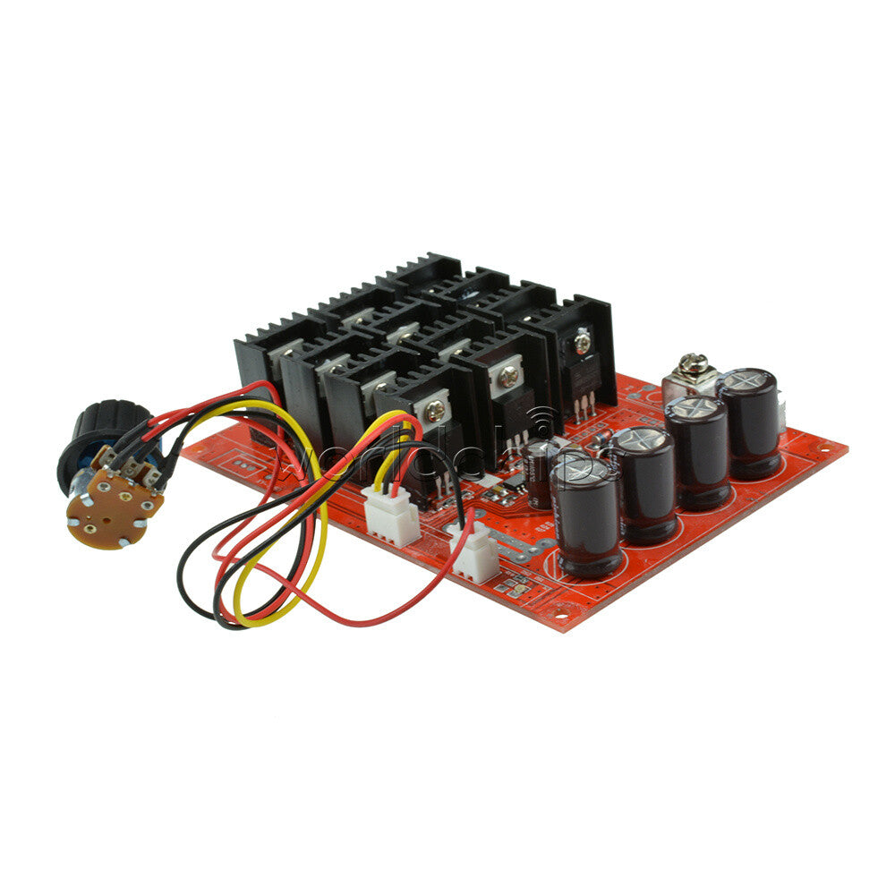 DC10~50V 60A 3000W Motor Speed Control PWM 15000HZ HHO RC Controller with Case