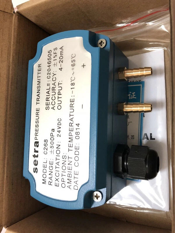 1pc  Differential pressure transmitter C268 +-500PA/d #P