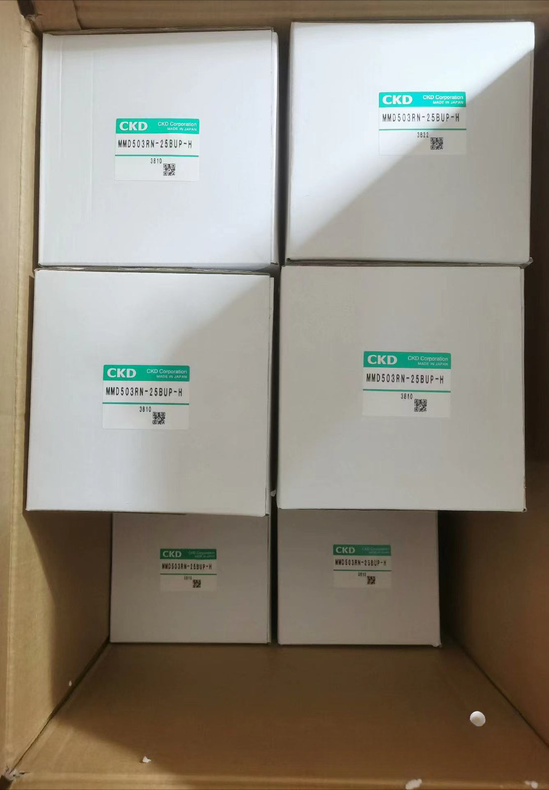 1pcs CKD MMD503RN-25BUP-H 1inch PFA Manual Valve