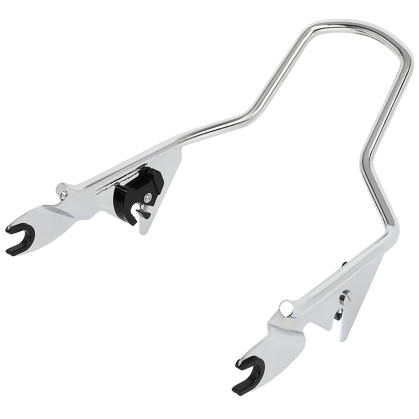 Chrome Detachable Backrest Sissy Bar For Harley Road King 09-23