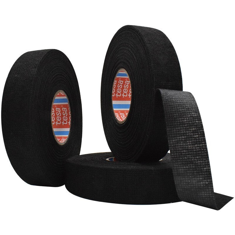 3 Rolls 51608 25m X 19mm Cloth Tape Wire electrical wiring harness car