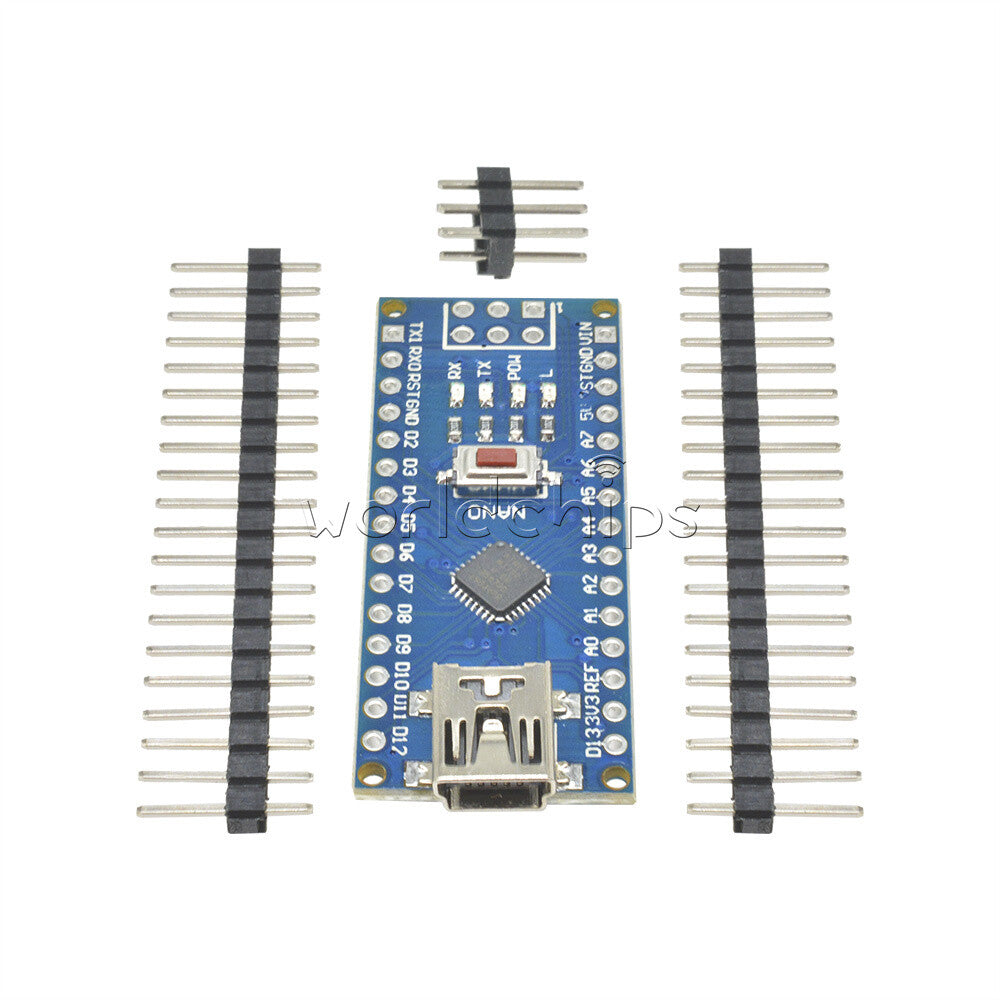2PCS Nano 3.0 Controller Board Compatible with Arduino Nano CH340 USB Driver
