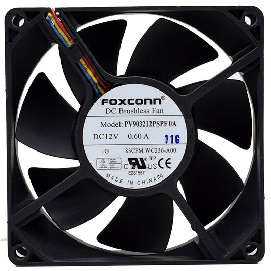 FOXCONN Cooling fan PV903212PSPF0A PV903212PSPF 0A 12V0.60A 9032