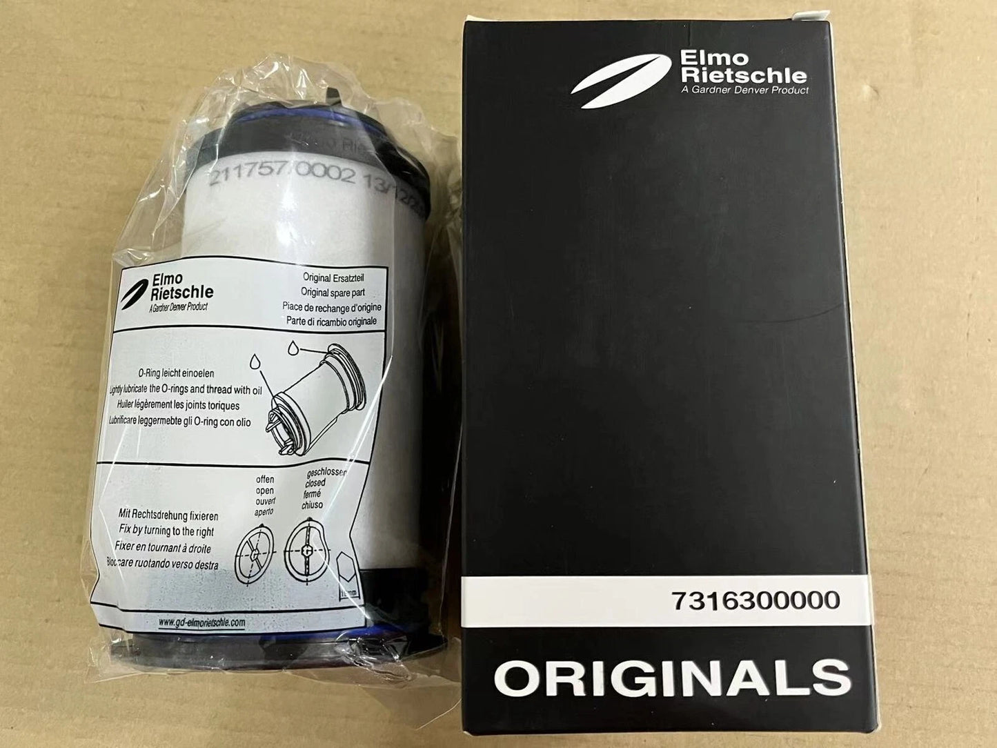731630-0000 oil mist separator filter, vacuum pump filter element