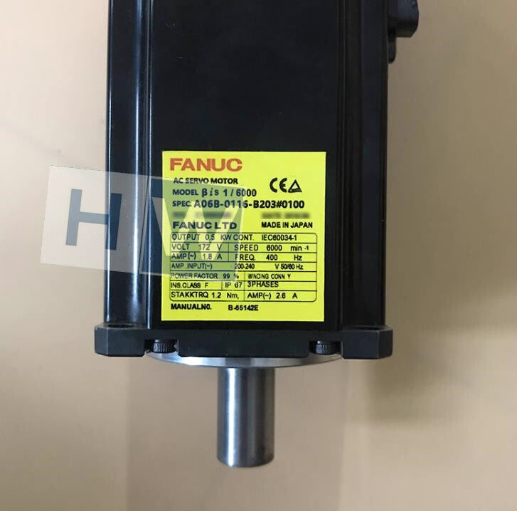1PC Fanuc CNC Servo Motor A06B-0116-B203 A06B-0116-B203 #0100