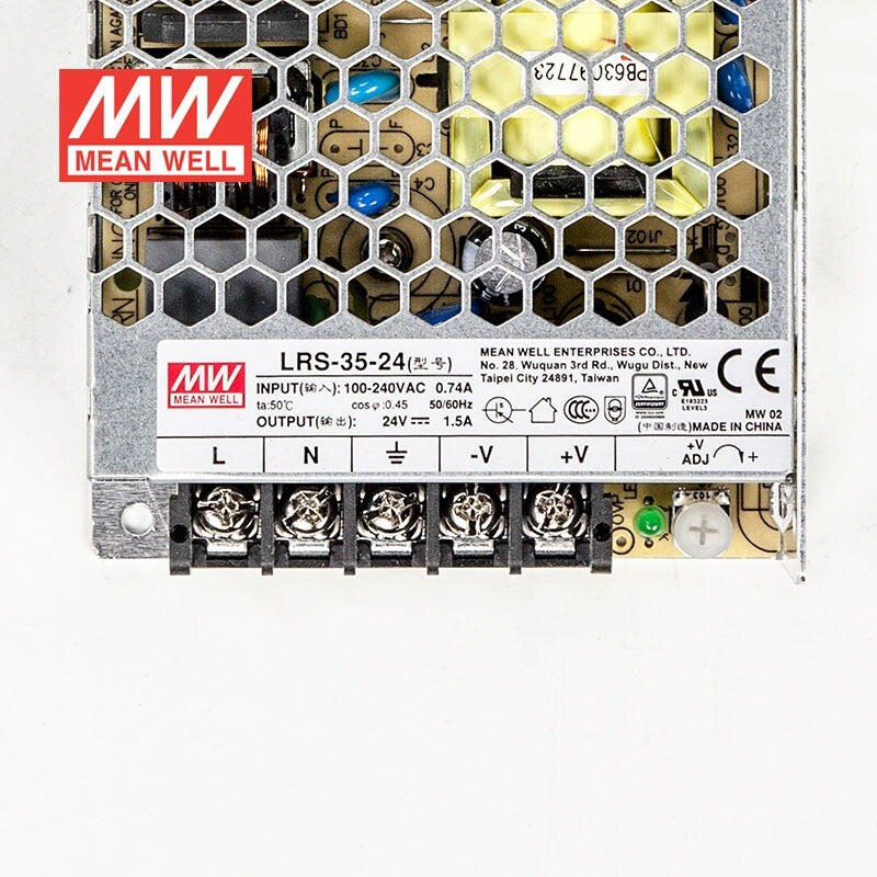 1PC   Mean Well LRS-35-24 Switching Power Supply 35W 24V 1.5A LRS-35