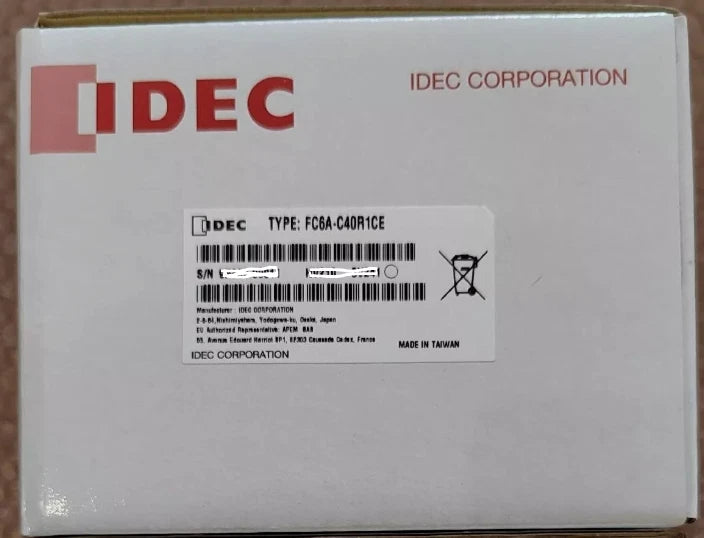 FC6A-C40R1CE  IDEC  Programmable Controller #P
