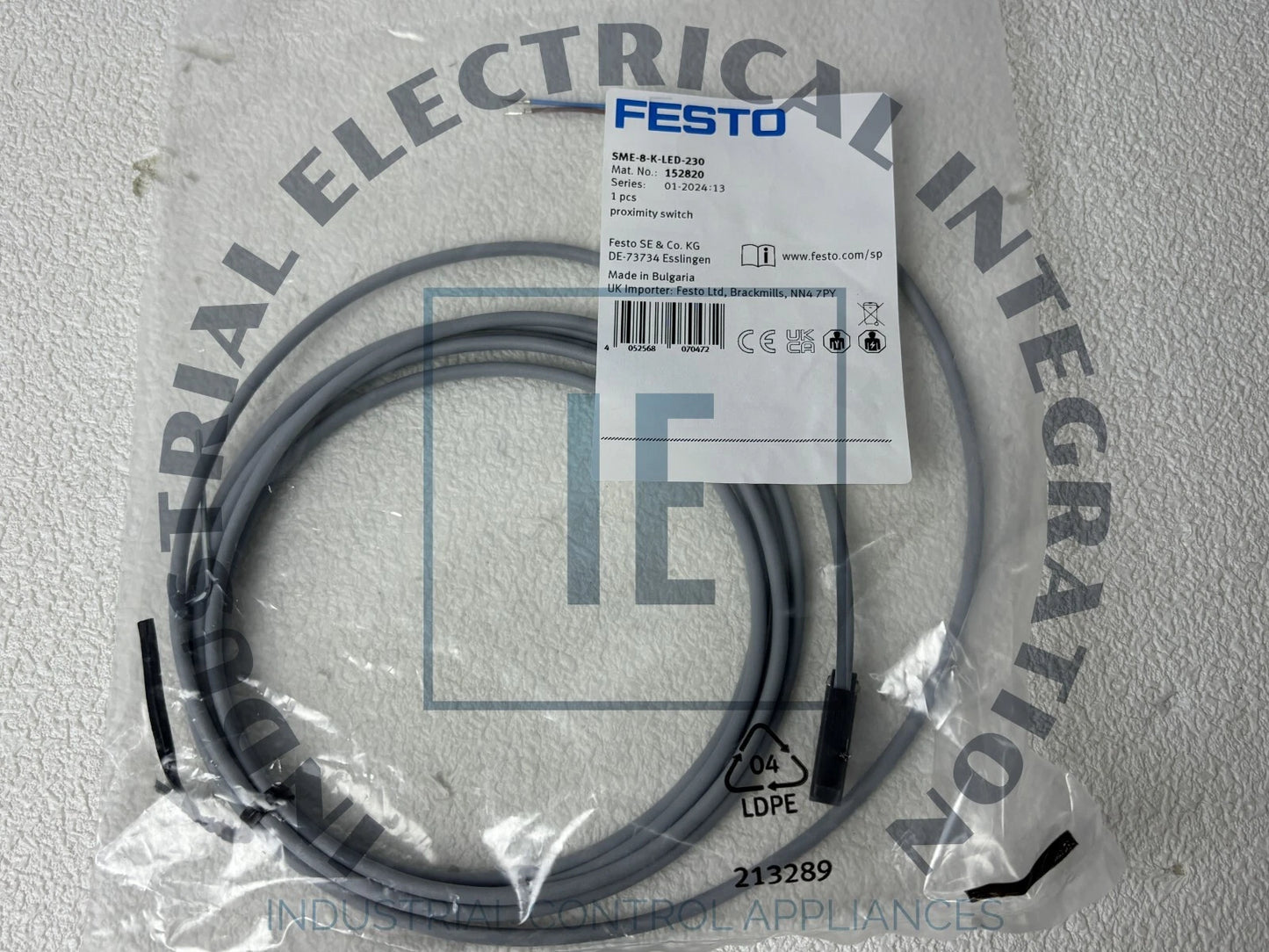 1PCS  FESTO SME-8-K-LED-230 152820 Proximity Switch Sensor #P