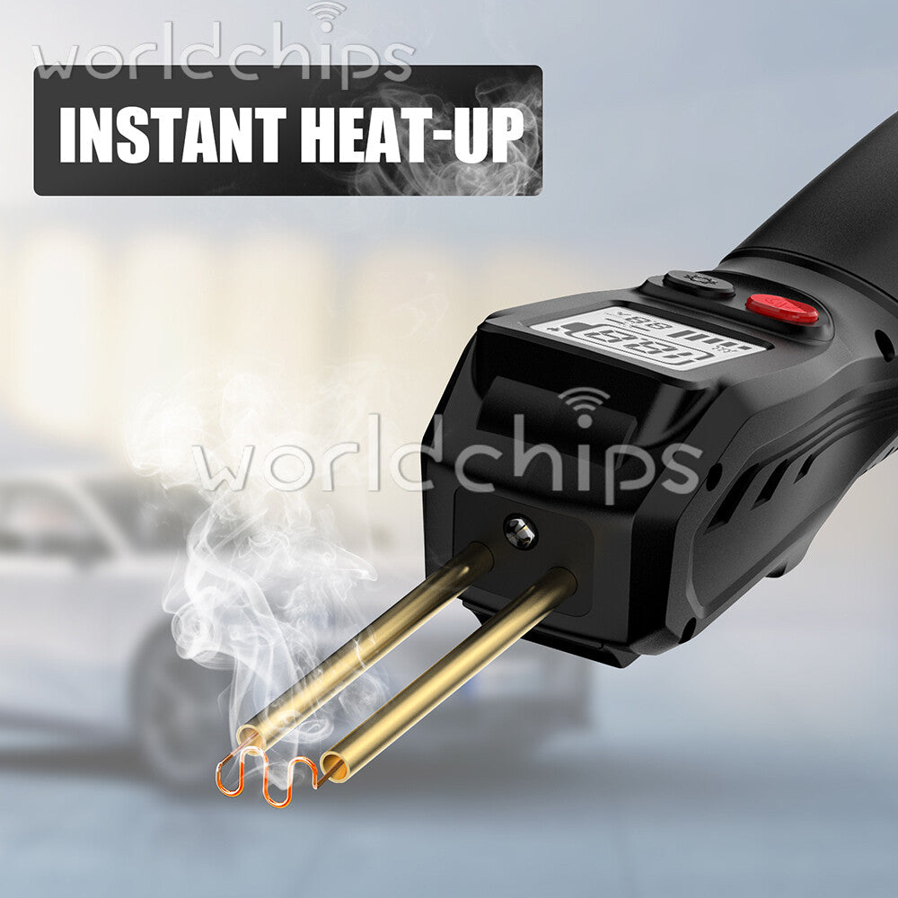 Plastic Welder 200PCS Staples LCD Handheld Wireless Rechargeable Welder Gun Kit