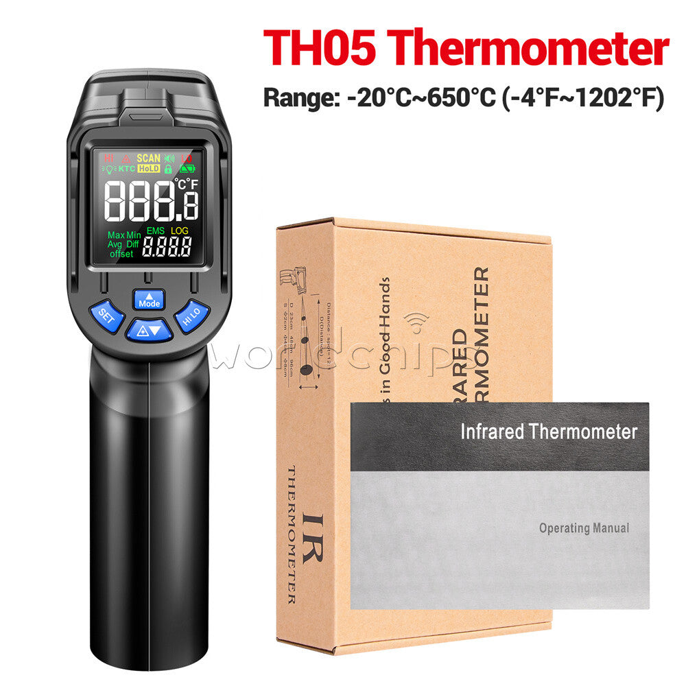 TH05 Industrial Infrared Laser Thermometer Non Contact Temperature Gun  20-650 ℃