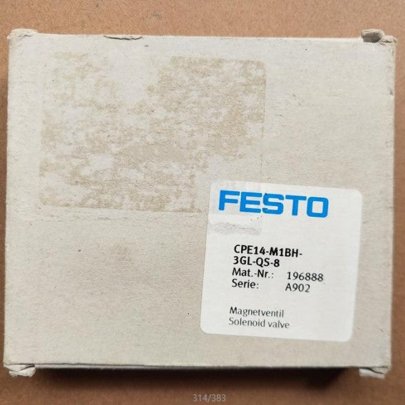 one For FESTO CPE14-M1BH-3GL-QS-8 solenoid valve