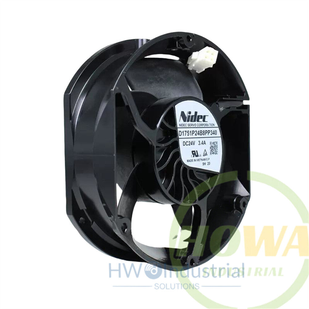 1/piece  D1751P24B8PP340 DC24V 3.4A 4-wire Cooling Fan for ABB 580 Inverter