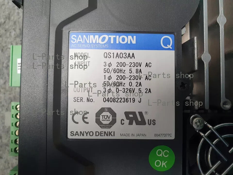 1PC  SANYO DENKI QS1A03AA Servo Drive Quality Assurance Fast delivery