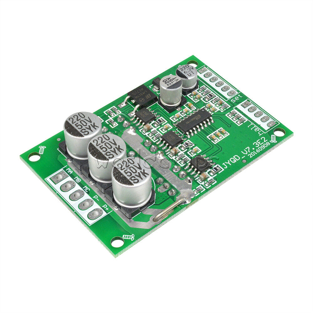 Brushless Motor Controller DC 12V-36V 500W Hall Motor Balanced Auto Driver Board