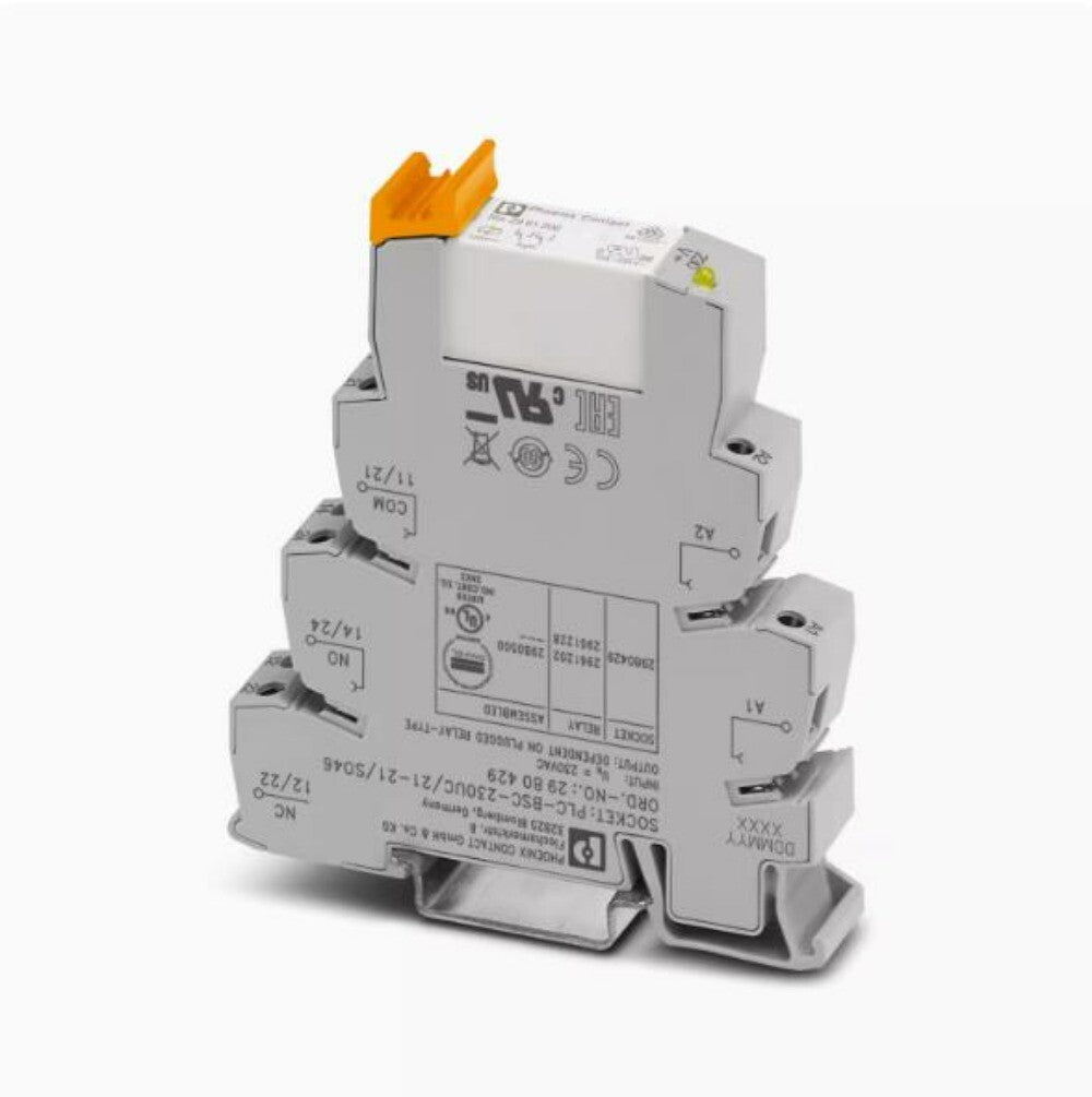 10pcs PHOENIX CONTACT Relay PLC-RSC-230UC/21-21/SO46 2980500
