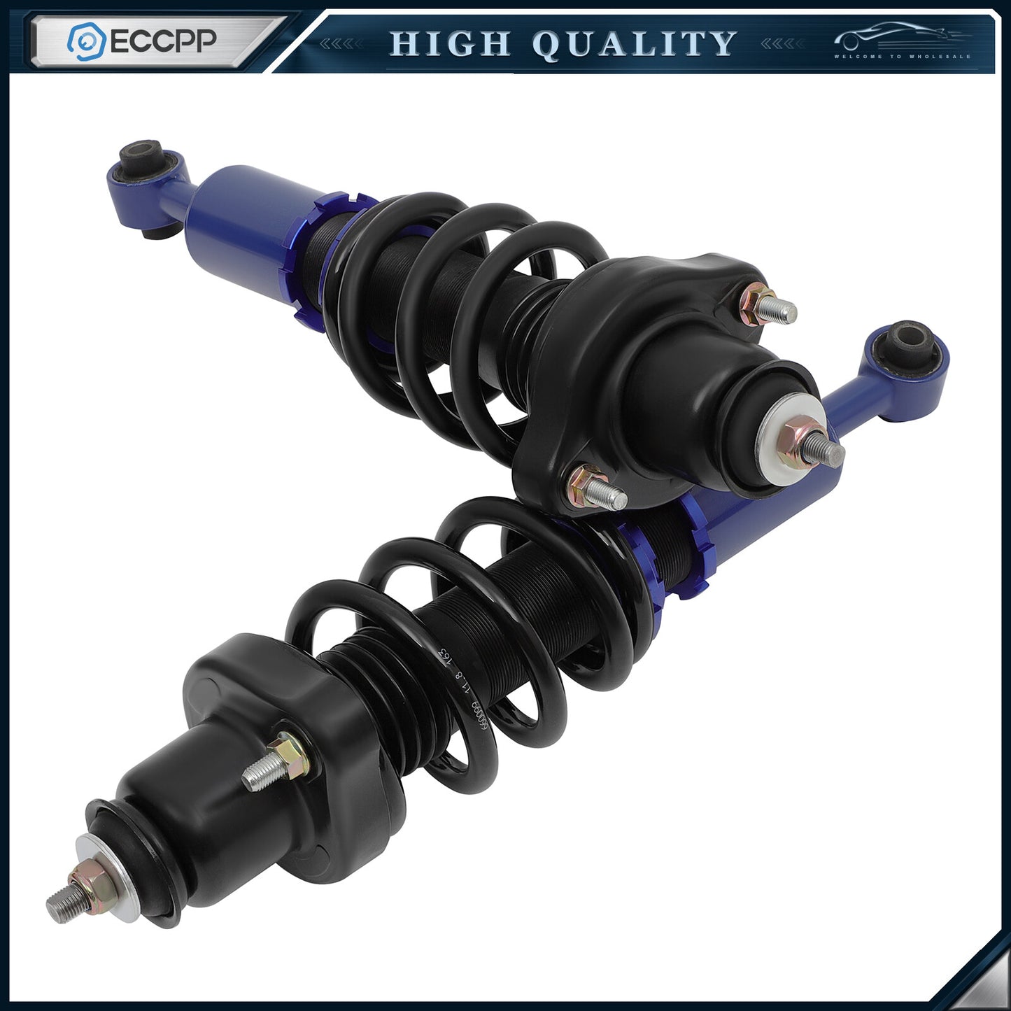 ECCPP Coilovers For 2002-2006 Mitsubishi Lancer Suspension Set Adj.Height Shocks