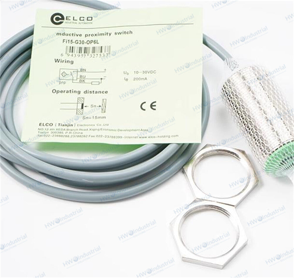 1/Piece Fi15-G30-OP6L ELCO Proximity Switch Sensor