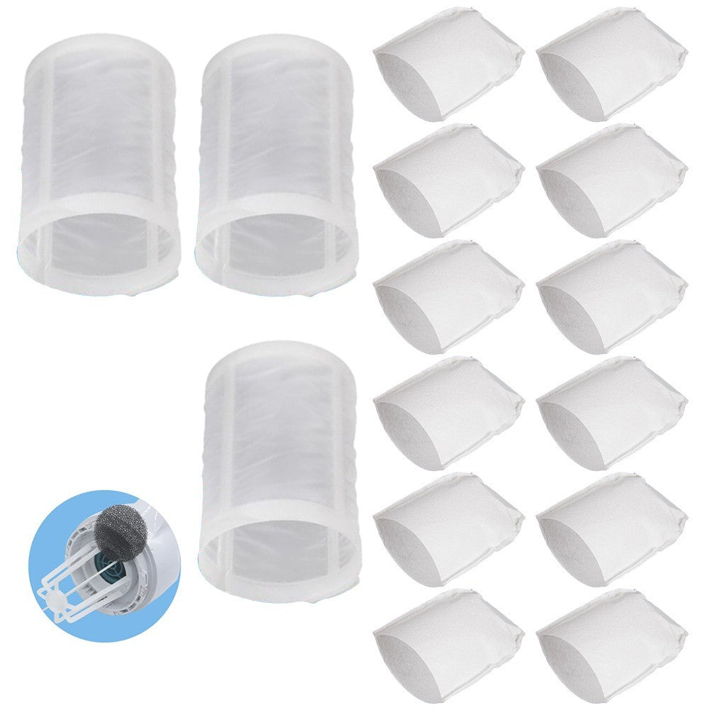 Dust Bag Filters Reusable XLC02R1B XLC02ZB XLC02ZW 3 Filters+12 Dust Bag