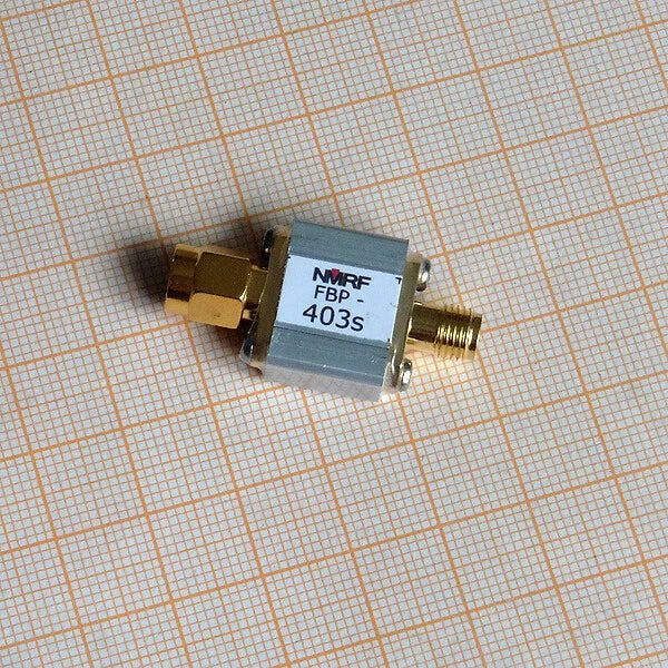 FBP-403s 403MHz acoustic surface wave band pass filter, bandwidth 6MHz