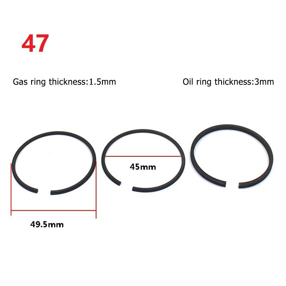 Piston Ring Air Pump Air Pump Accessories Inner And Outer Diameter Applicable To