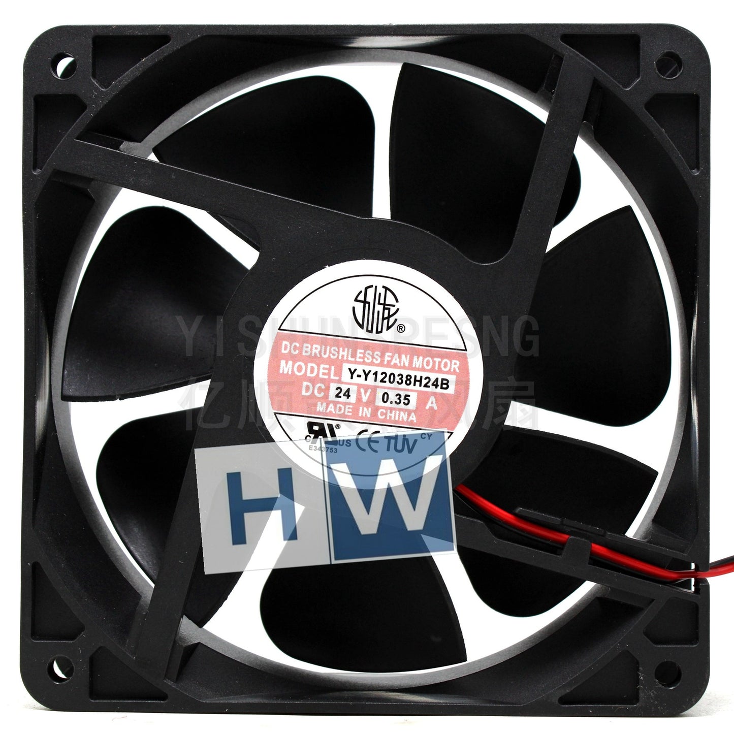 1PC Y-Y12038H24B DC24V 0.35A 12CM Welding Machine inverter Cooling Fan