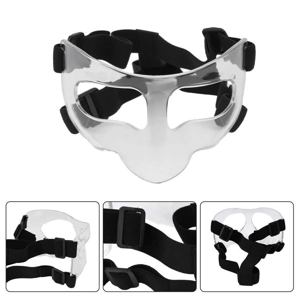 Basketball Face Protector Adjustable Nose Guard for Volleyball Football Use
