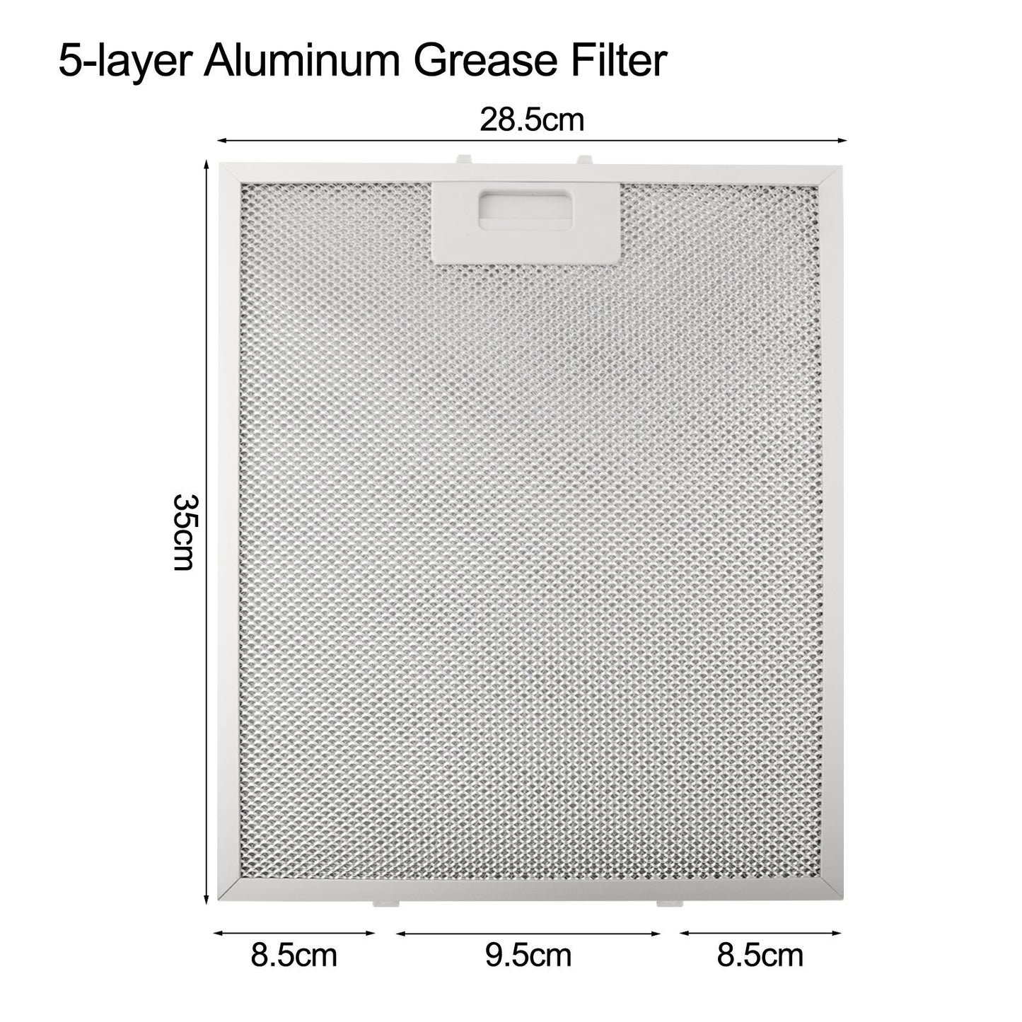 Cooker Hood Maintenance Made Simple Get Your 2PCS Metal Filter Set Today