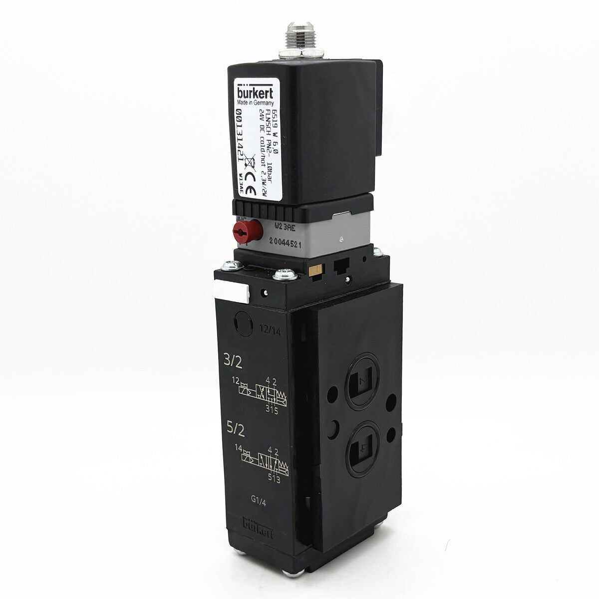 1pcs Burkert Solenoid Valve burkert6519 W 6.0 FLNSCH 00131421 Fast delivery