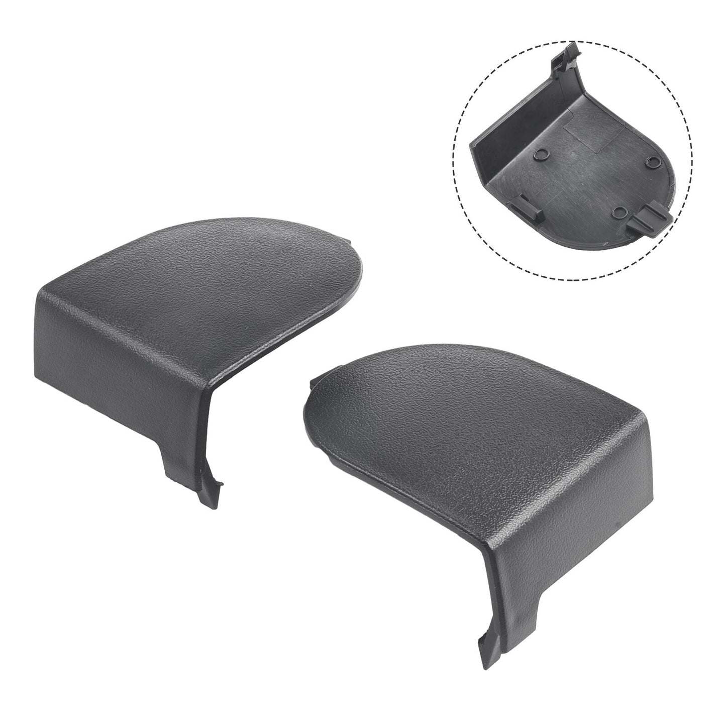 2x Front Seat Belt Anchor Cover 1DX40XDVAB For Jeep Liberty For Dodge For Nitro
