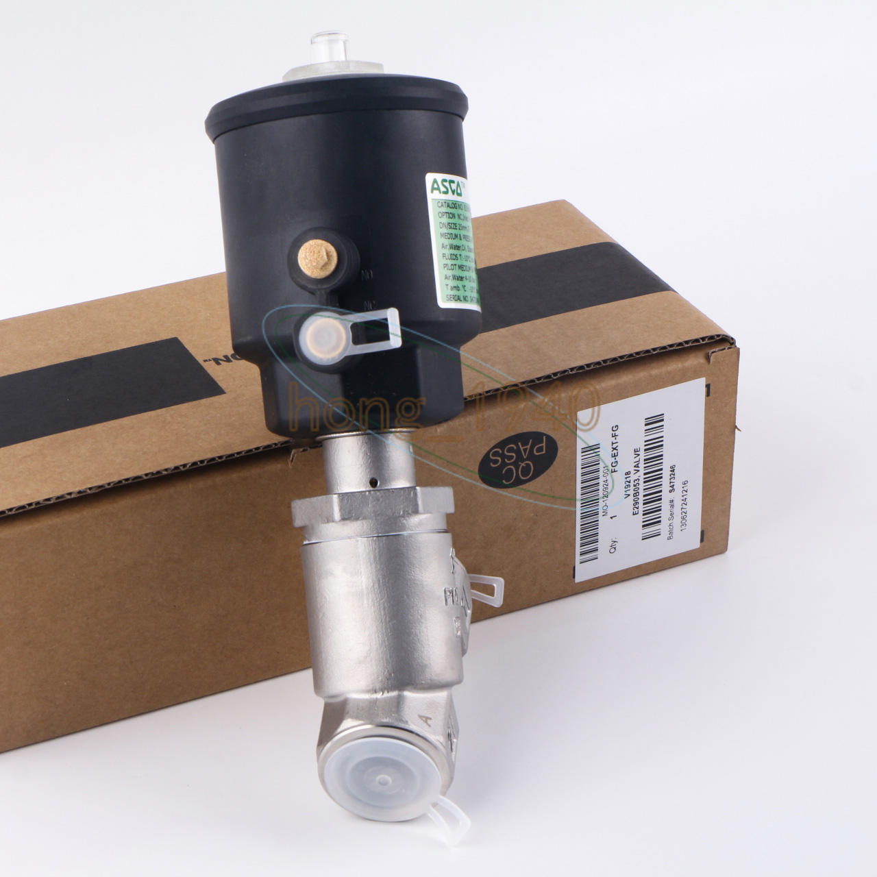 1 PCS  ASCO pneumatic angle seat valve E290B053 Free Shipping