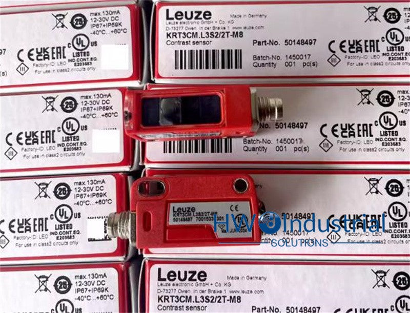 One  LE UZE KRT3CM.L3S2/2T-M8 Photoelectric sensor