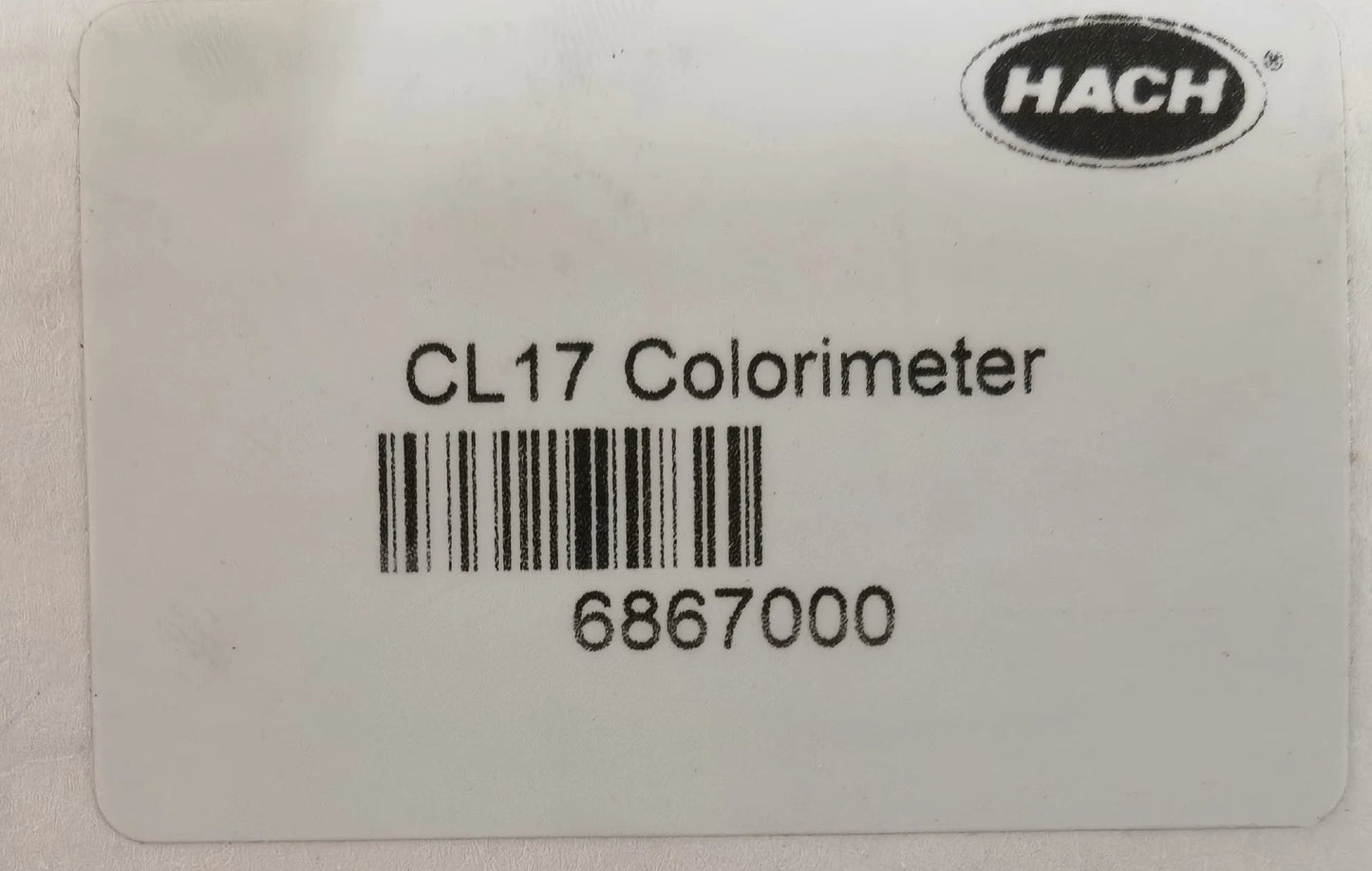 1PC   HACH 6867000 Chlorine Colorimeter For CL17 #P
